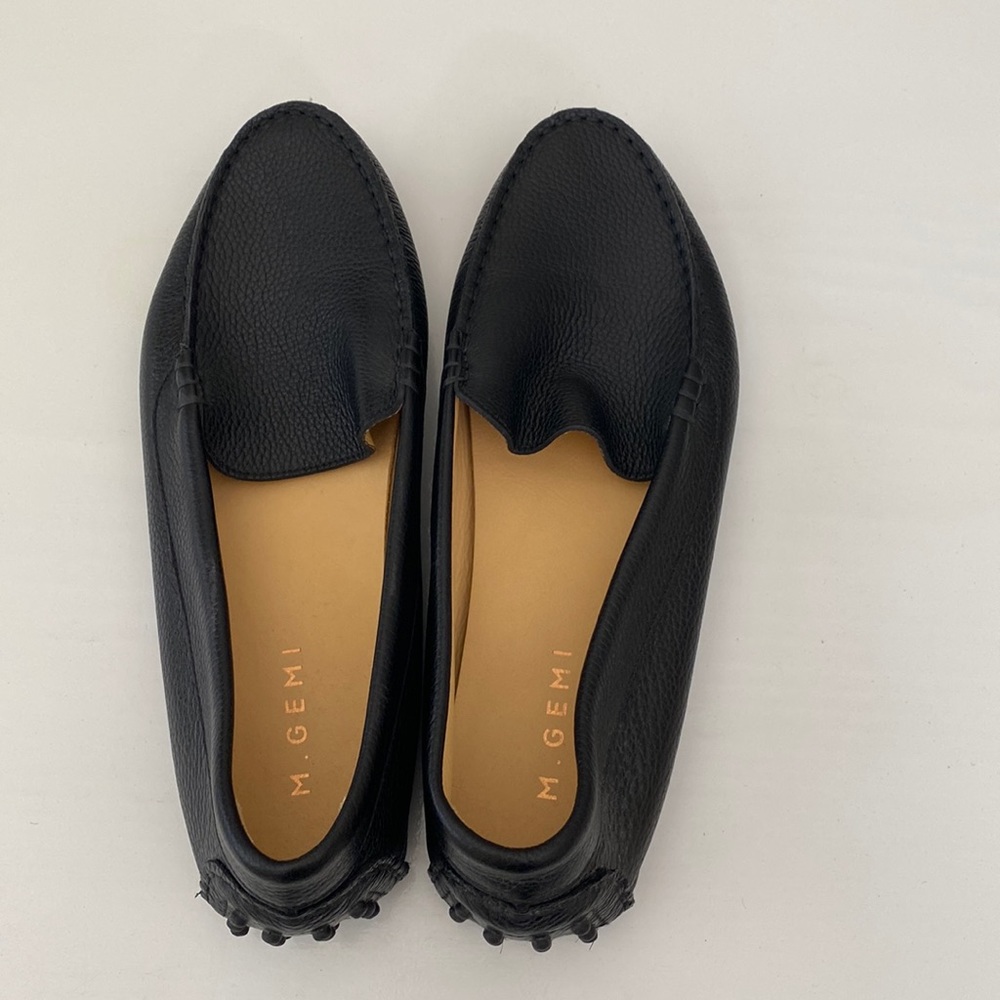 M. Gemi Feliz loafer black size 10 worn once